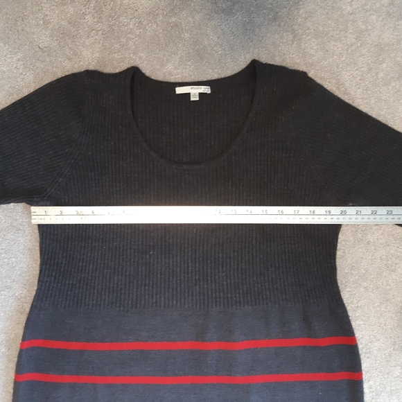 Grey Sweater Dress - Picture 8 of 10